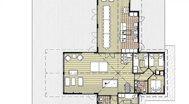 Großes Ferienhaus am Limfjord mit Pool