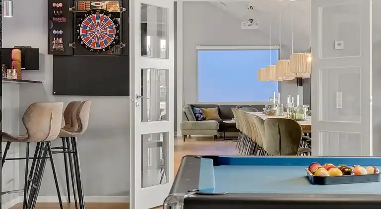 Luxus-Ferienhaus mit Pool, Spa & Spielzimmer