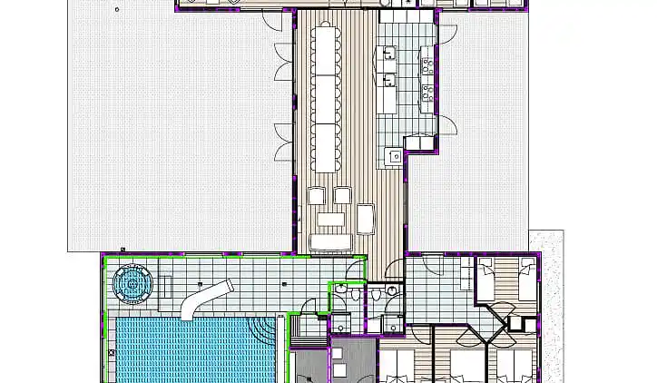 Luxus-Ferienhaus mit Pool, Spa & Spielzimmer