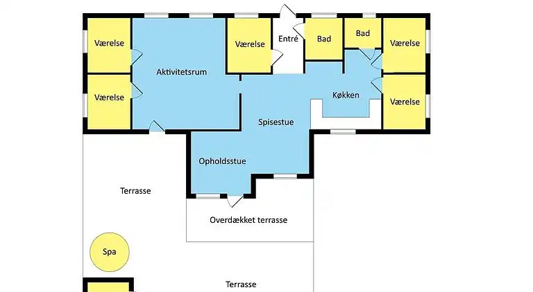 Modernes Ferienhaus in Marielyst für 14