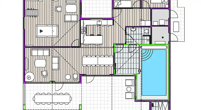 Luxus-Sommerhaus in Højby, Pool & Spa