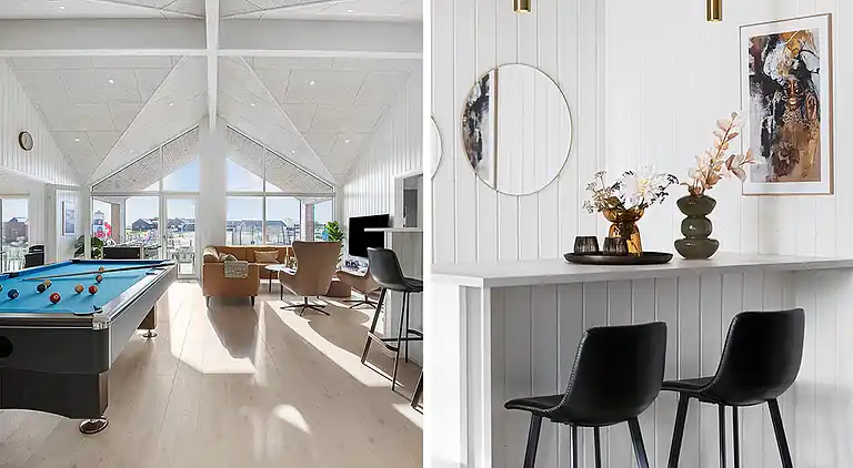 Luxus-Ferienhaus mit Pool und Meerblick