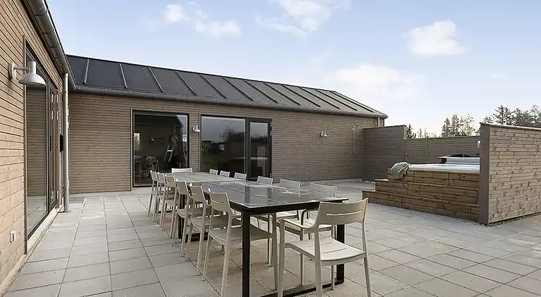 Luxus-Ferienhaus Ålbæk – Pool & Heimkino