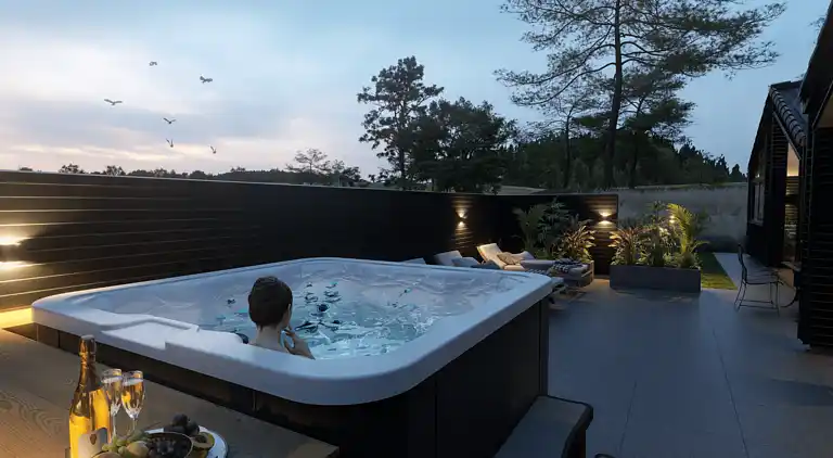 Luxus-Wellnesshaus am Hasmark-Strand