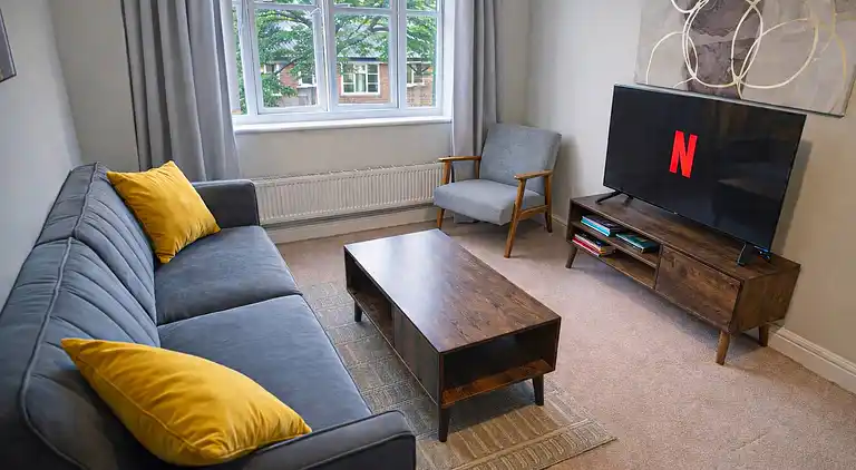 2BR Brixton, kostenloser bewachter Parkplatz, Zone 2, für 6