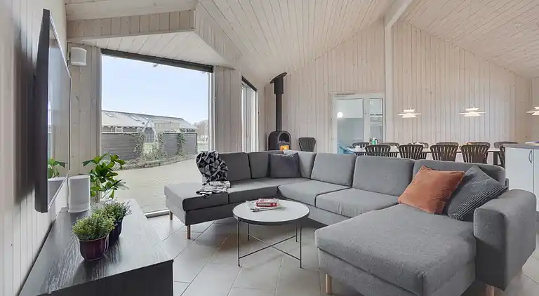 Poolhaus am Strand von Sydals mit Spa & Spiel