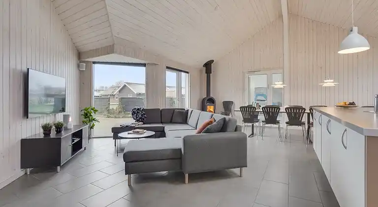 Poolhaus am Strand von Sydals mit Spa & Spiel