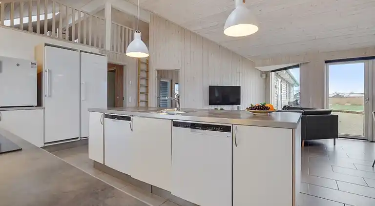 Poolhaus am Strand von Sydals mit Spa & Spiel