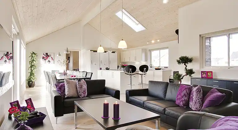 Ferienhaus mit Pool, Sauna & Spielraum