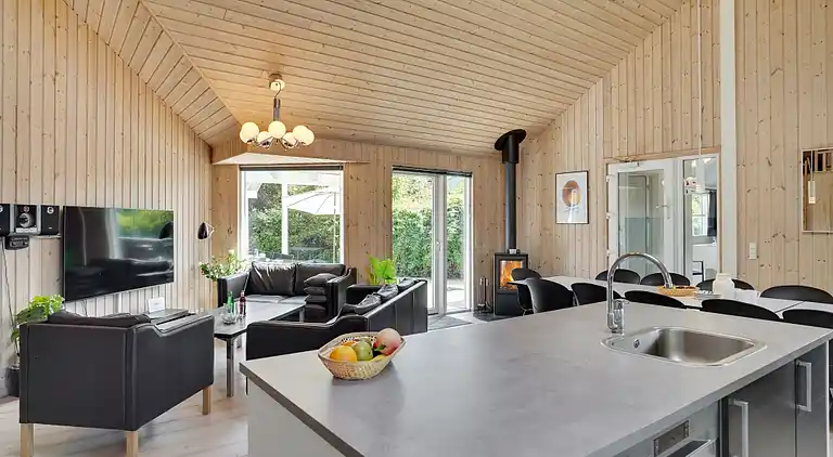 Luxus-Ferienhaus mit Pool bei Tisvildeleje