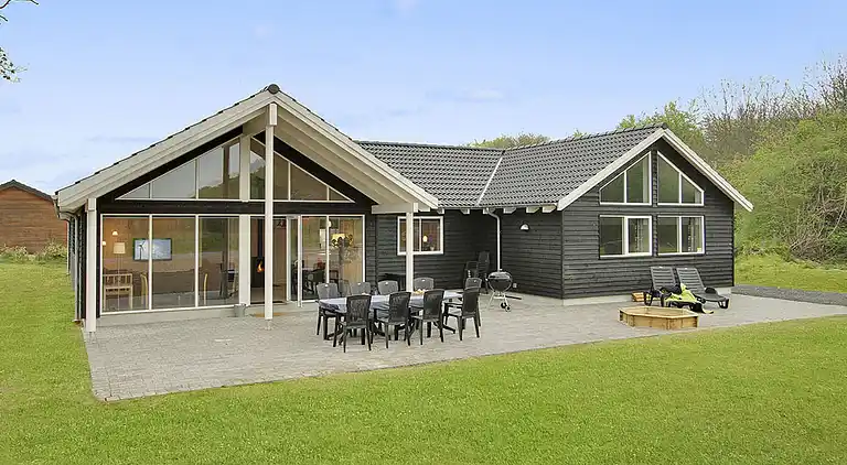 Ferienhaus mit Pool, Spa und Spielraum