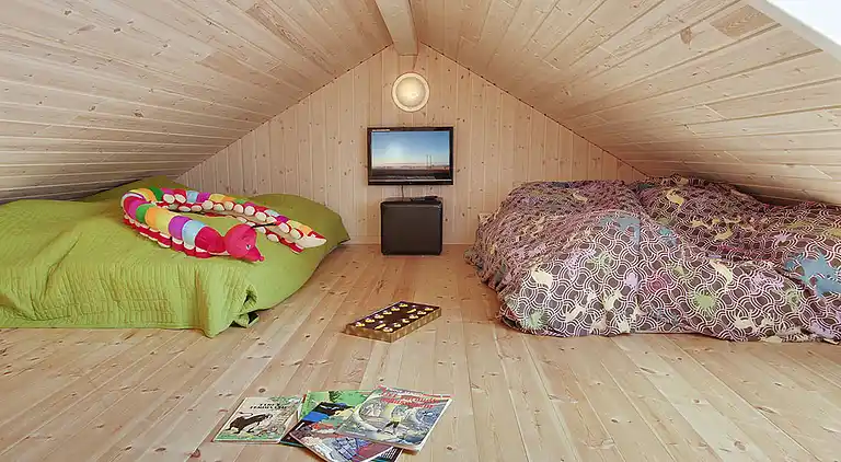 Ferienhaus mit Pool, Spa und Spielraum