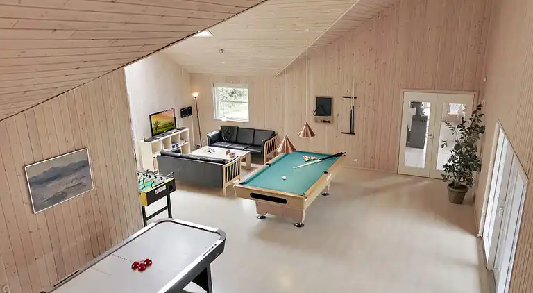 Luxuriöses Poolhaus mit Spa bei Marielyst