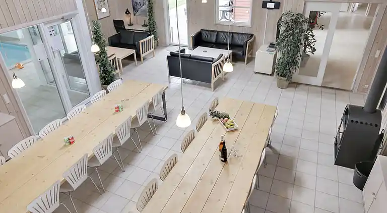 Luxuriöses Poolhaus mit Spa bei Marielyst