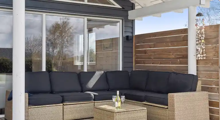 Sommarhus med vattenpark, spa och aktivitetsrum