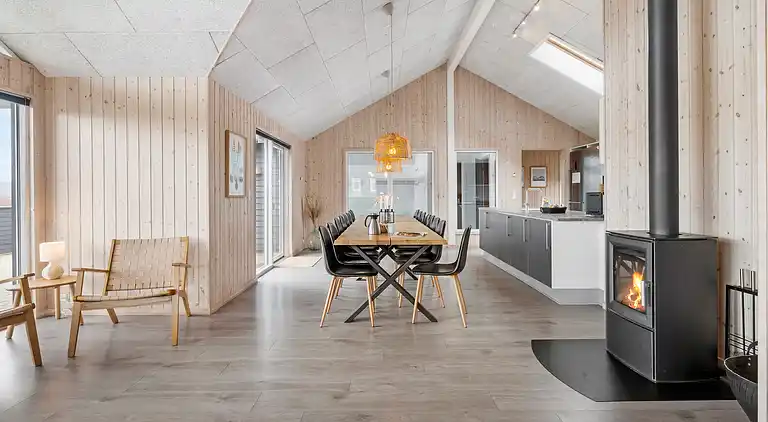 Wellnesshaus am Skåstrup Strand mit Pool