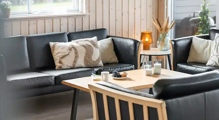 Wellnesshaus am Skåstrup Strand mit Pool