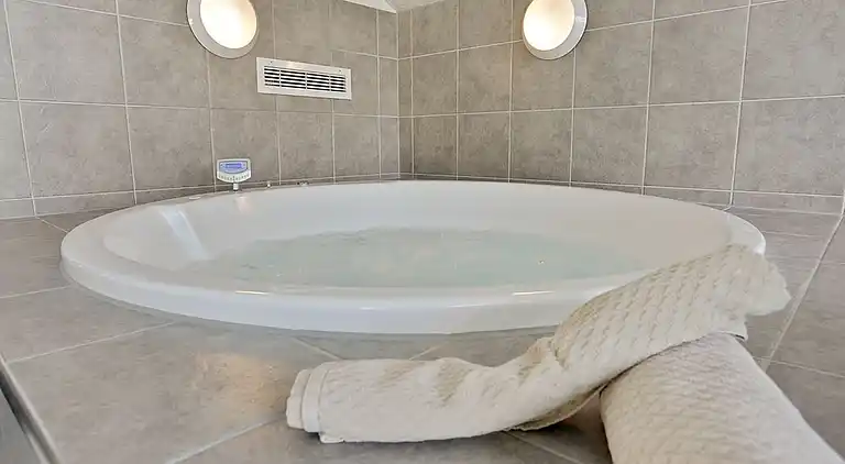 Ferienhaus mit Badeland, Sauna & Spielzimmer