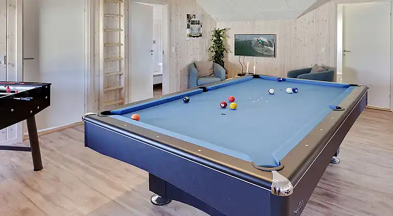 Ferienhaus mit Badeland, Sauna & Spielzimmer