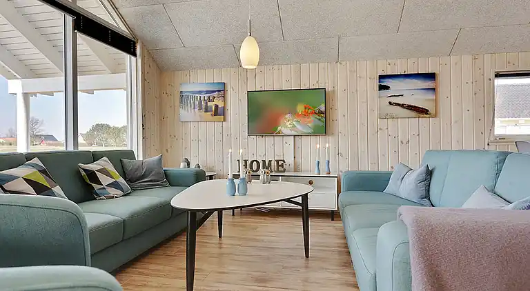 Ferienhaus mit Badeland, Sauna & Spielzimmer