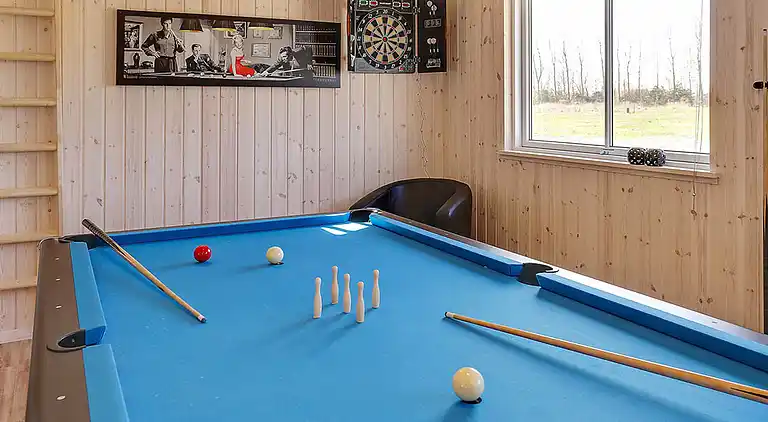 Vacation home: waterpark, activity room & terrace