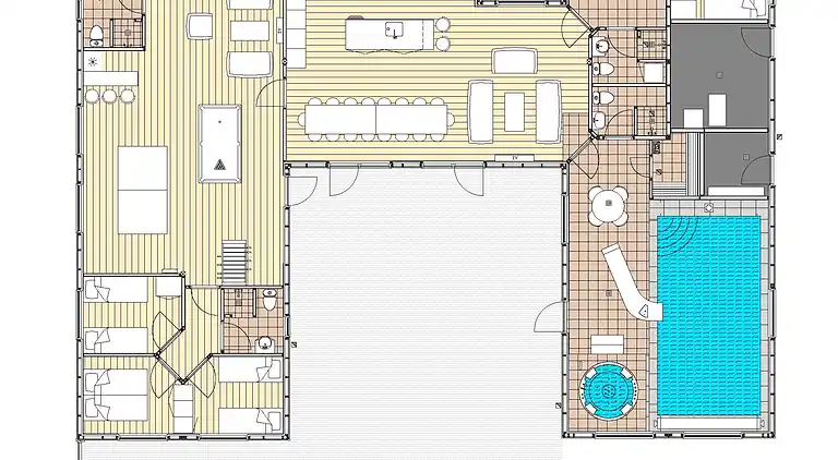 Großes familienfreundliches Ferienhaus in Blåvand