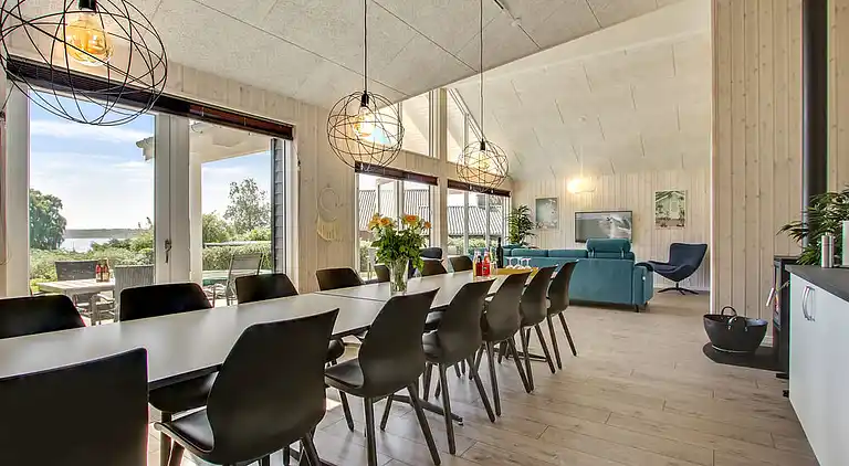Großes Ferienhaus am Vejle Fjord mit Pool