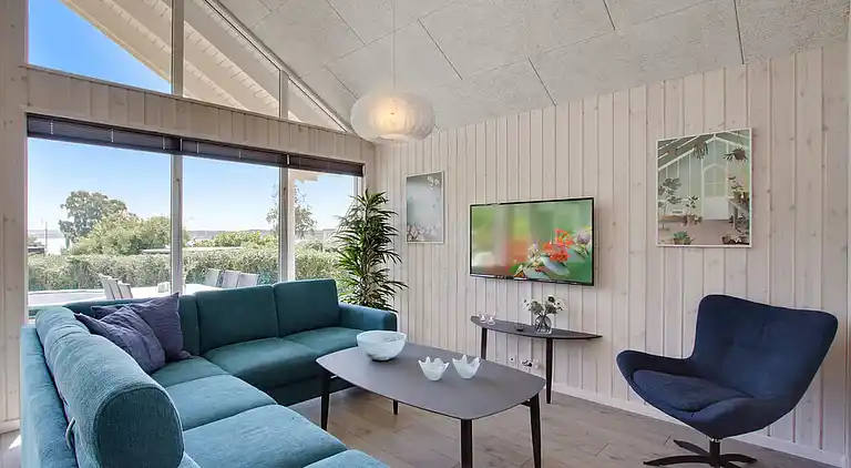 Großes Ferienhaus am Vejle Fjord mit Pool