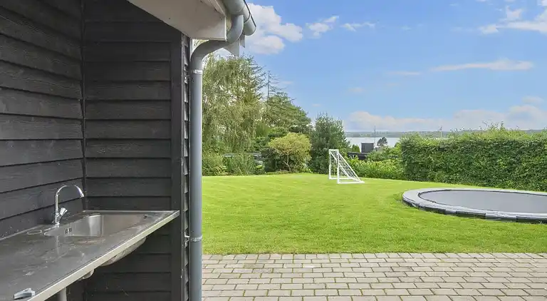 Großes Ferienhaus am Vejle Fjord mit Pool