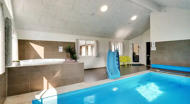 Ferienoase mit Pool, Spa & Aktivitäten