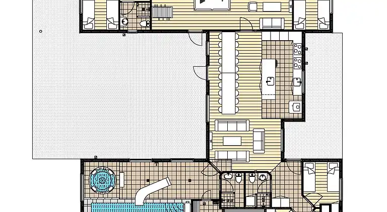 Ferienoase mit Pool, Spa & Aktivitäten