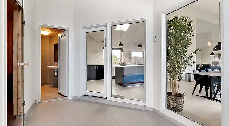 Ferienhaus mit Indoor-Wasserpark für 30