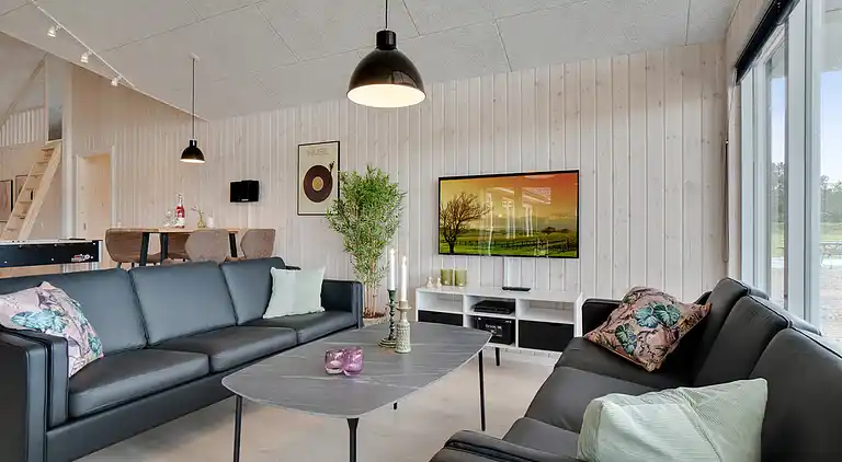 Ferienhaus mit Indoor-Wasserpark für 30