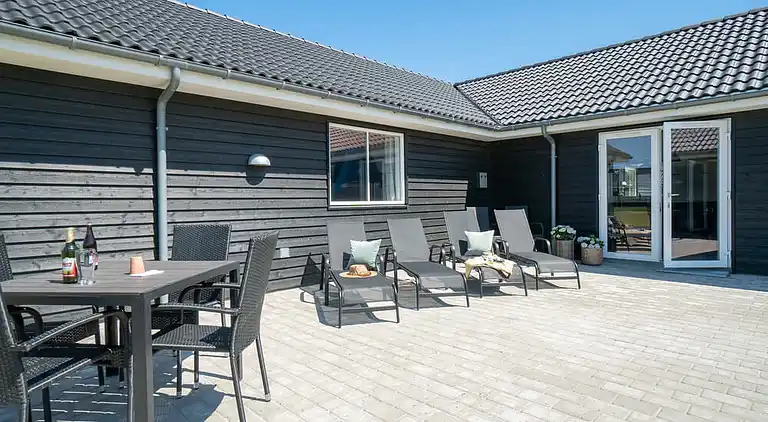 Ferienhaus mit Indoor-Wasserpark für 30