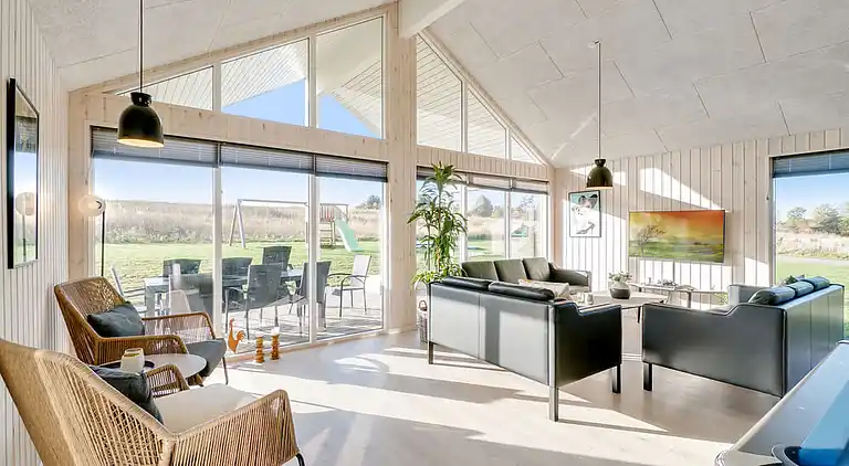 Großes Ferienhaus in Grenå mit Pool & Spa