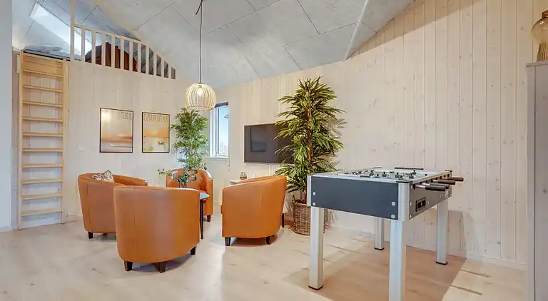 Stort familjevänligt sommarhus vid Mommark