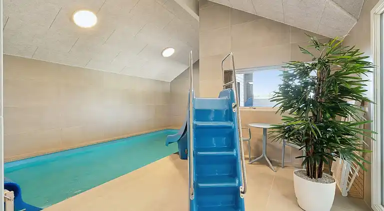 Luxus-Ferienhaus mit Pool bei Hasmark Strand