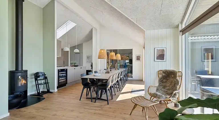 Luxus-Ferienhaus mit Pool bei Hasmark Strand