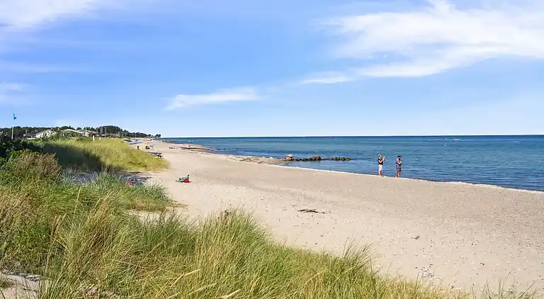 Luxus-Ferienhaus mit Pool bei Hasmark Strand