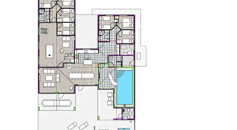 Luxus-Ferienhaus für 18 in Dueodde - Pool & Spa
