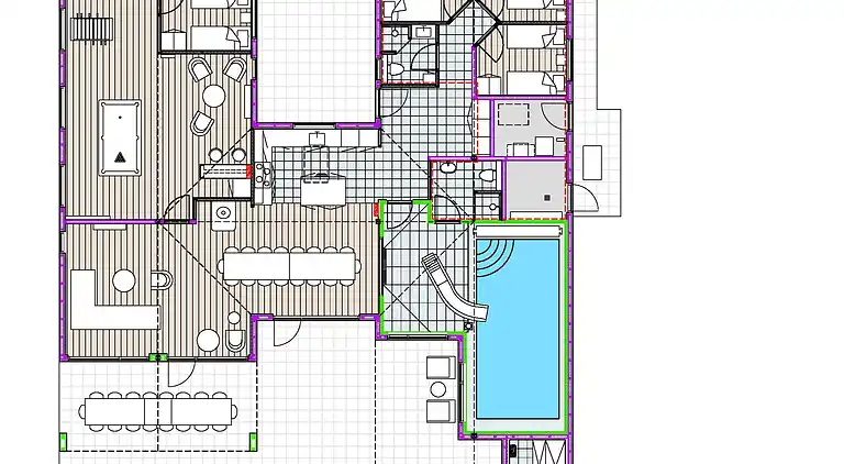 Stort semesterhus i Mommark - pool & aktiviteter