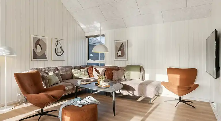 Großes Ferienhaus bei Vejers Strand mit Pool