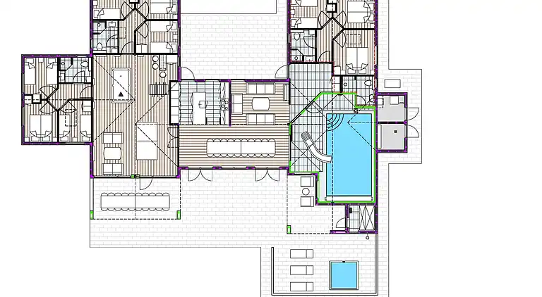 Großes Ferienhaus bei Vejers Strand mit Pool