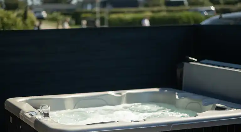 Große Ferienoase mit Pool & Spa bei Skåstrup