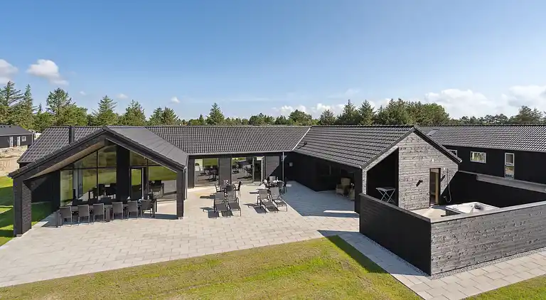 Luxus-Poolhaus für 20 auf Fyn