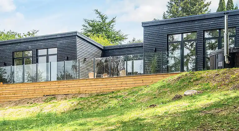 Geräumiges Ferienhaus in Ebeltoft mit Spa