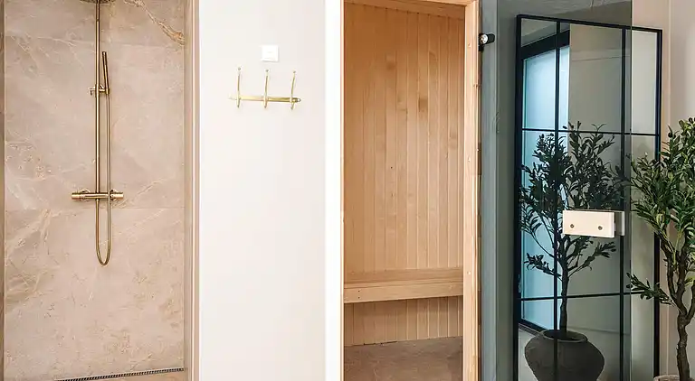 Geräumiges Ferienhaus in Ebeltoft mit Spa