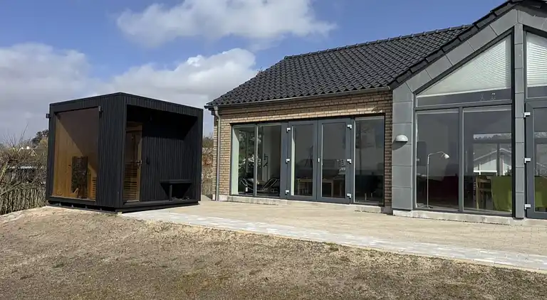 Helles und schönes Ferienhaus mit Meerblick
