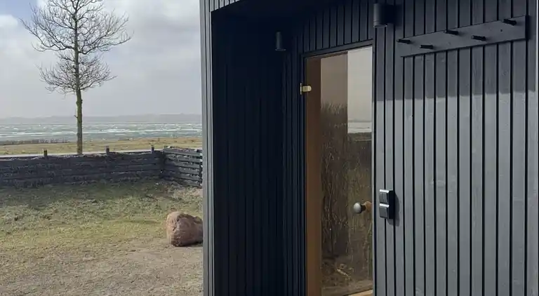 Helles und schönes Ferienhaus mit Meerblick