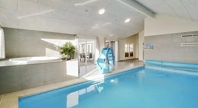Large holiday home in Grenå with pool & spa
